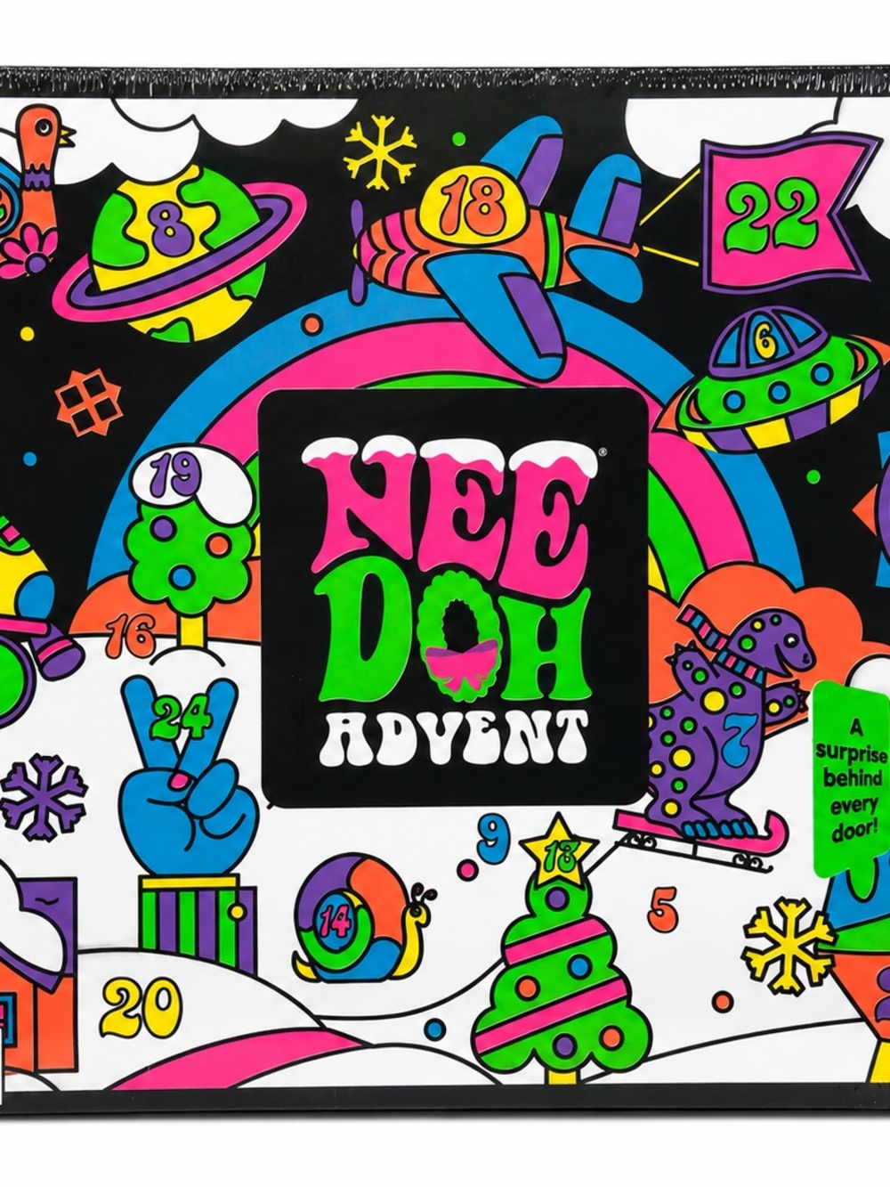 🎄 Viral BRAND NEW SEALED 2026 NeeDoh Squishmas Advent Calendar 🎄
